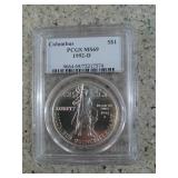 1992-D Columbus Quincentenary silver