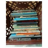 Plastic milk crate of 20+ old children