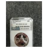 1988-S Olympiad commemorative silver dollar coin