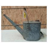 Southern Pacific RR galvanized oil can w/ handle