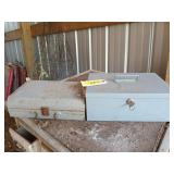 5x11.5x8" metal cash box, and
