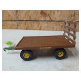 John Deere toy hay trailer