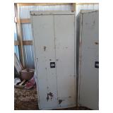 Metal shop cabinet, 72x15x30 in