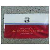 1987 uncirculated coin set