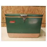 Vintage Coleman cooler 13 x 18 x 11