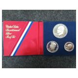 United States bicentennial silver proof set 1976