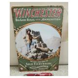 Metal Winchester sign 12x8