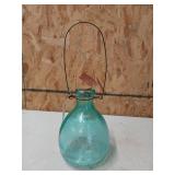 Glass hanging fly trap 9x6