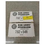 34 rounds of 7.62x54R  148 GR FMJ