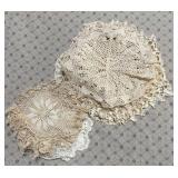Vintage Crocheted Doilies 2