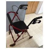 Foldable Roller Walker with seat and set of