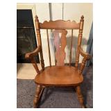 Wooden Rocking Chair 3