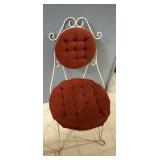 Red Velvet Chair