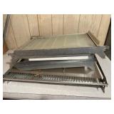 Fridge/freezer shelves