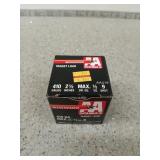 25 rounds of 410 gauge 2.5 inch Max DR. EQ shells