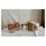 Vintage cups; Bugs Bunny, Care Bear, Muppets,