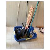 Cleaning bundle - with almost new rubber boots,