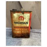 Mopar heavy duty brake fluid; full can