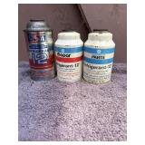 R12 Refrigerant - 3 cans, one is a Mopar