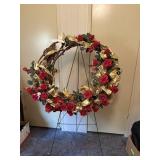 Large Wreath with stand