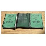 Oliver Manufactured Service Manuals Volumes 1,2,3