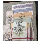 Vintage Embroidered Dish Towels 1
