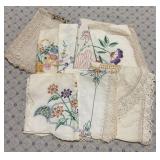 Vintage Embroidered Table Decor