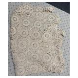 Vintage Lace Tablecloth 1