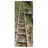 Long Side of Extension Ladder
