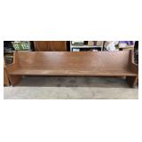 LONG Church Pew