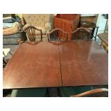Cherry Dining Table with chairs