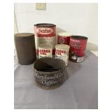 Antique Collector Cans