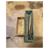 antique drawer needing some TLC, four ceiling