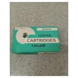 20 count 7.62 * 54 R hunting cartridges