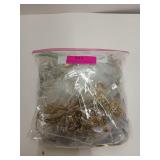 Huge bag of assorted necklaces, rings, etc.