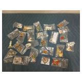25 + assorted Christmas pins, etc.