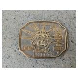 100 years Statue of Liberty belt buckle