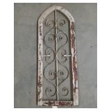 Old wood/metal decor 43x16