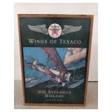 Wings of Texaco 1931 stearman biplane, 3rd in the