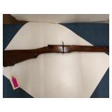 Wooden gun stock, unknown model