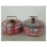 2 ct galvanized 2.5 gallon gas cans