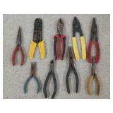 Asst pliers, strippers, cutters