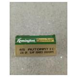 50 rds 45 auto 230 gr BJHP bonded