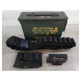 Tasco easy sight, shotgun shell belt/butt shell