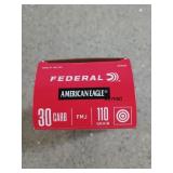 45 rds 30 carb 110 gr FMJ