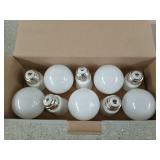 10 pack 15 W LED bulbs, 100 W replacement