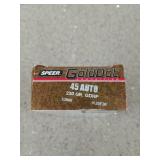 42 rds 45 auto 230 gr GDHP