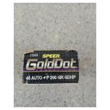20 rds 45 auto+ P 200 gr GDHP