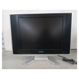 Sylvania 19" flat screen tv, works