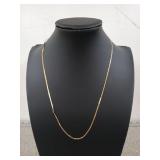 14 kt gold chain 20" Italy